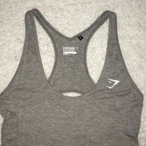 Tank top with cut out on back